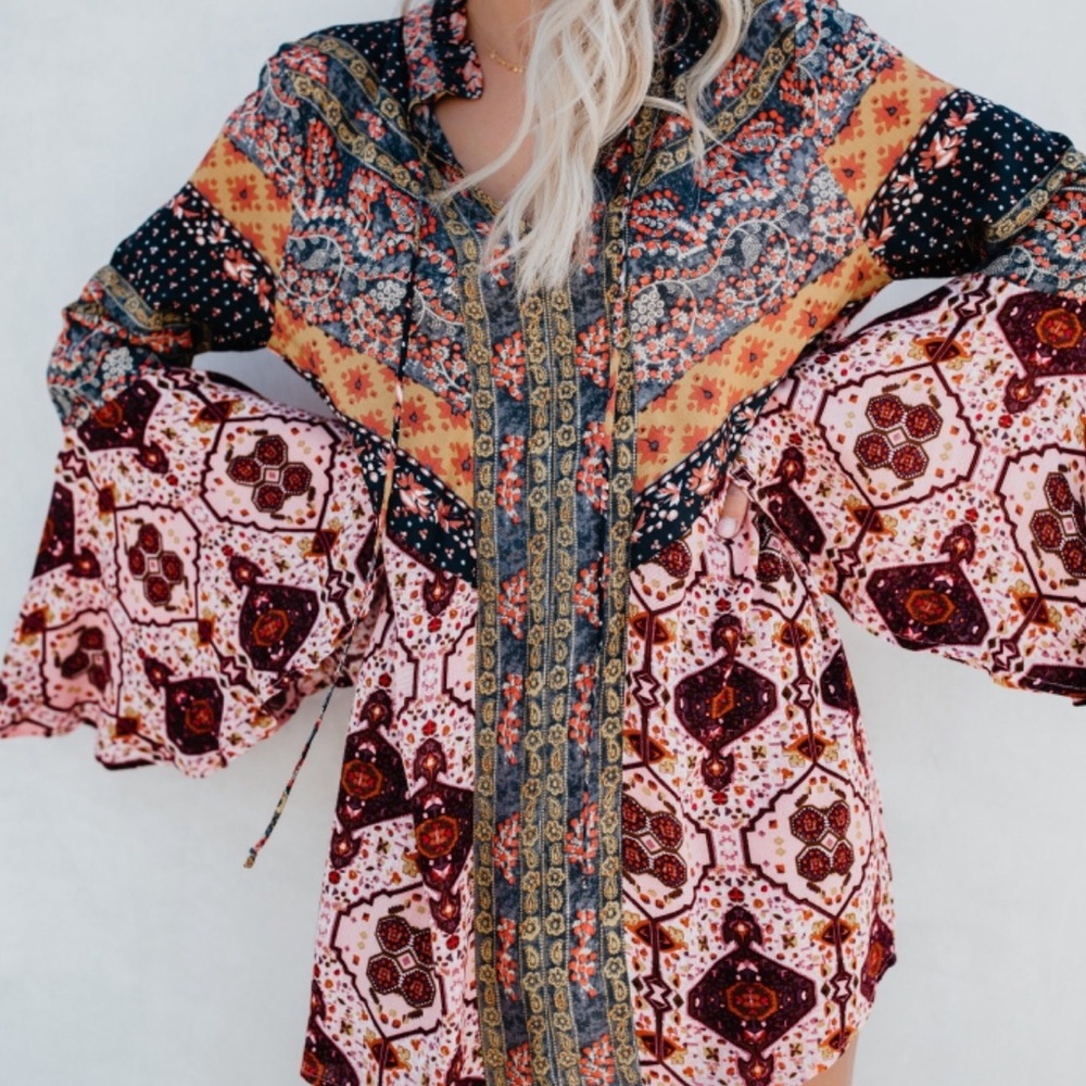 Umgee Bohemian dress 🎉HP🎉 5🌟 - Picture 4 of 6